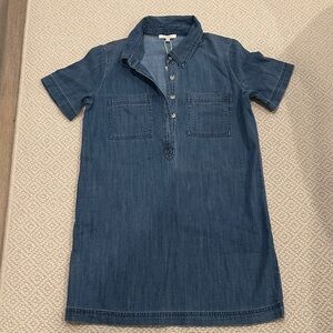 Z Supply Blue Denim Shirt Dress